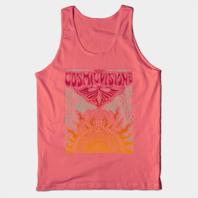 Cosmic Visions Tank Top by HenryBennettArt